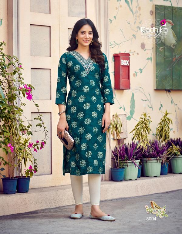 Radhika Charming Vol 5 Modal Chanderi Kurti Collection